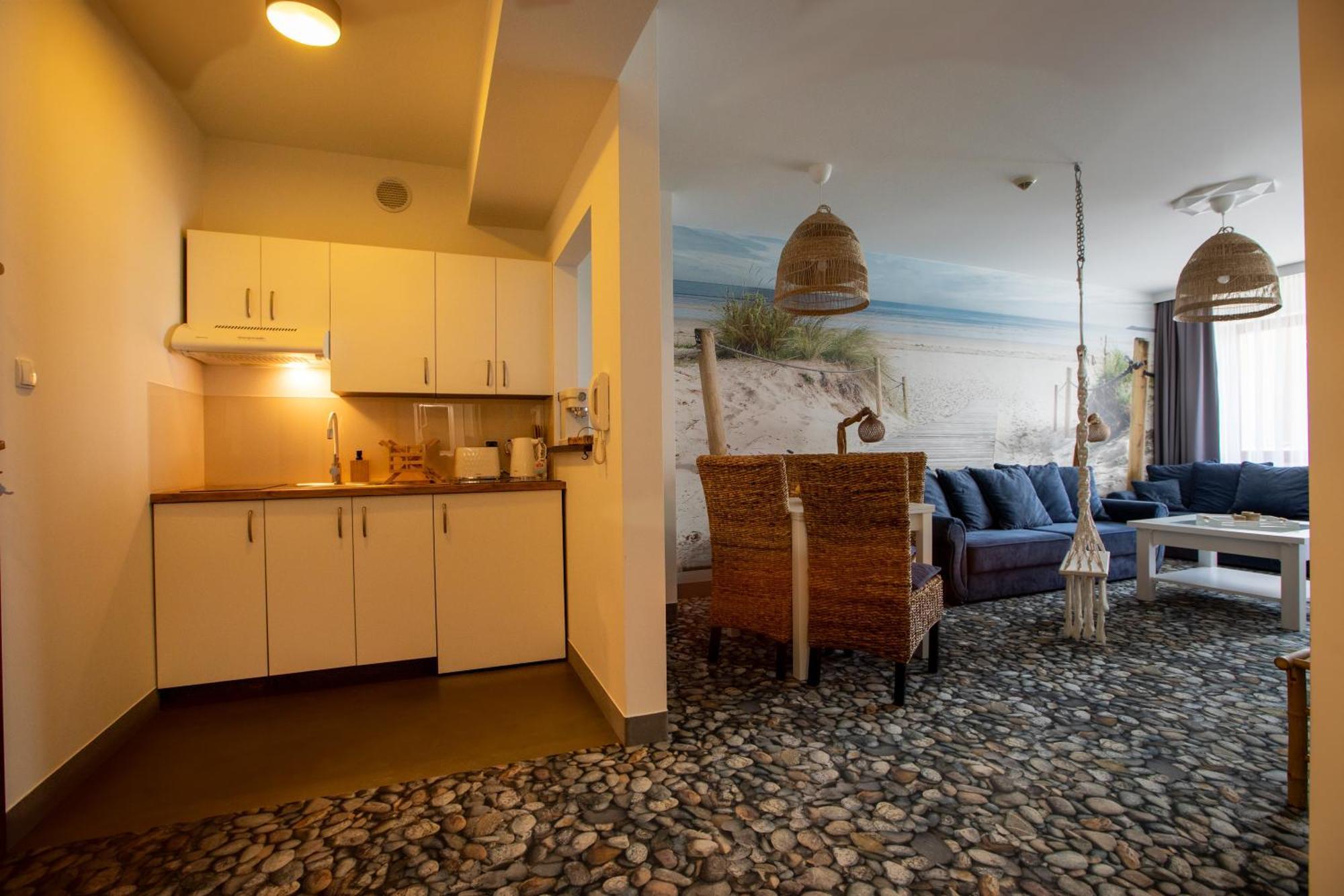 Apartament Rodzinny Beach Sauna&Jacuzzi Arka Medical Spa Kołobrzeg Kültér fotó