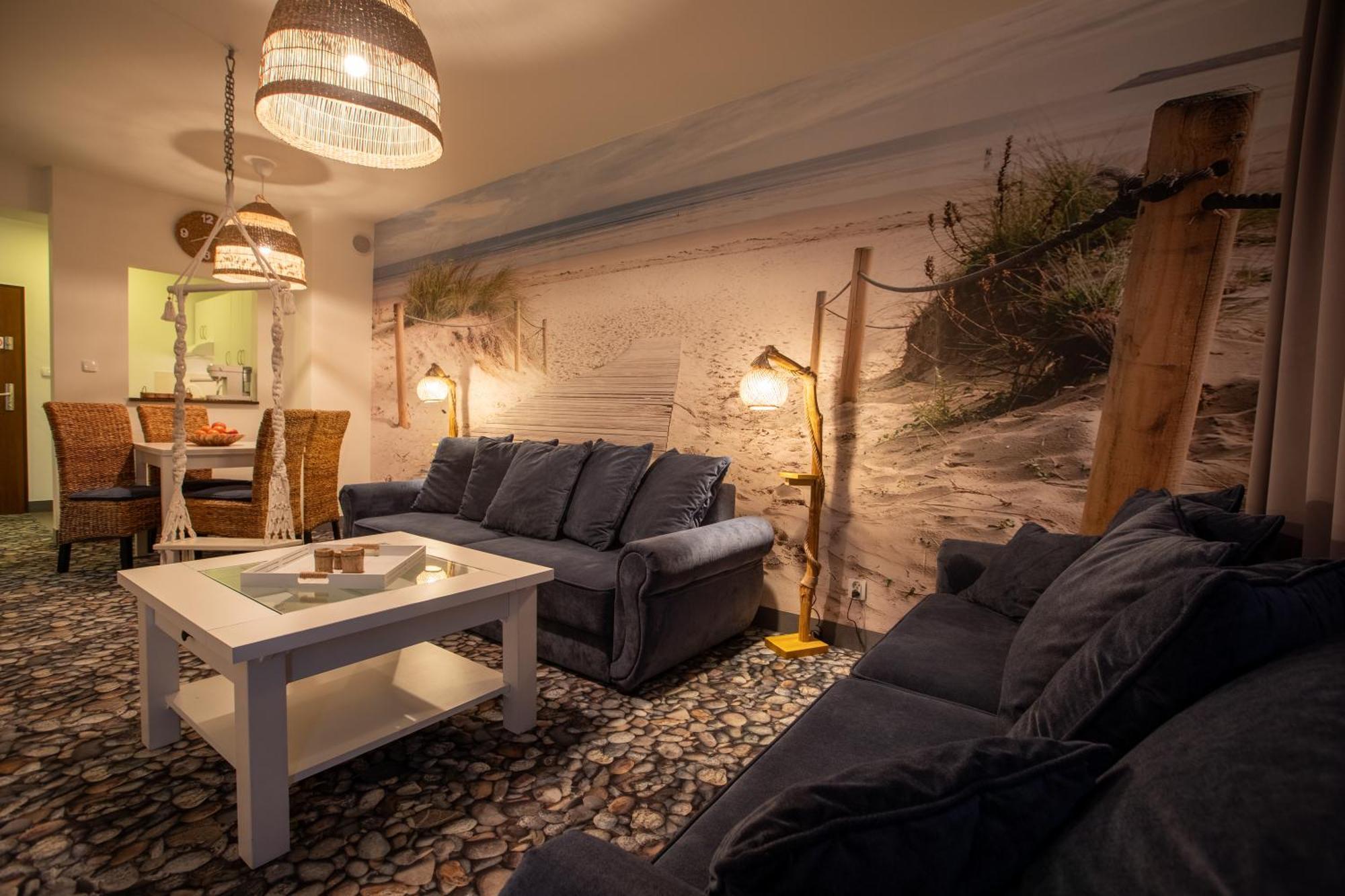 Apartament Rodzinny Beach Sauna&Jacuzzi Arka Medical Spa Kołobrzeg Kültér fotó